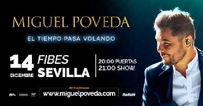 Cartel del concierto de Miguel Poveda en Fibes Sevilla 2019