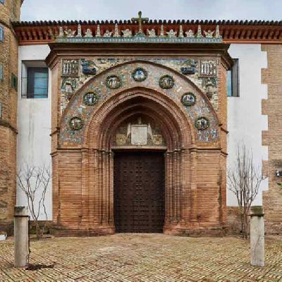 Foto de la portada de la iglesia del Monasterio de Santa Paula de Sevilla