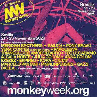 Cartel del Festival Monkey Week Sevilla 2024