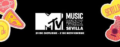Cartel del MTV Music Week 2019 en Sevilla
