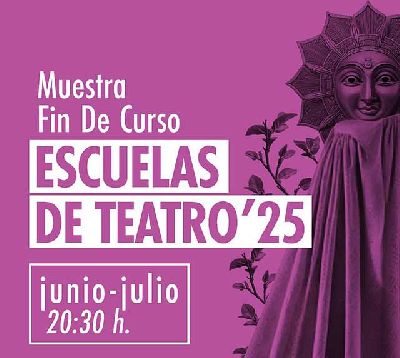 Cartel de la Muestra de escuelas de teatro en La Fundición Sevilla 2025