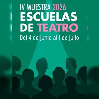 Cartel de la Muestra de escuelas de teatro en La Fundición Sevilla 2026