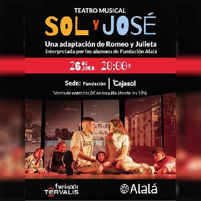Cartel de Sol y José en Cajasol Sevilla 2026