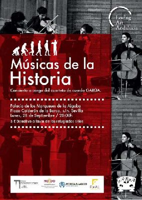 Concierto: Músicas de la Historia en Palacio Marqueses Algaba Sevilla