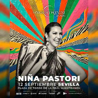 Cartel del concierto de Niña Pastori en Sevilla 2026