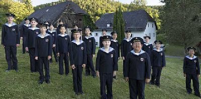 Foto promocional de los Niños Cantores de Viena