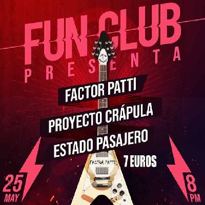 Cartel del concierto de Noche de Rock Sevillano en FunClub Sevilla 2024
