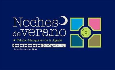 Cartel de las Noches de verano Palacio de los Marqueses de la Algaba Sevilla 2025