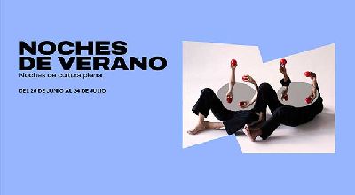 Cartel de las Noches de verano en CaixaForum Sevilla 2025