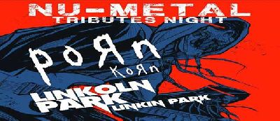 Cartel del concierto Nu Metal tributos (Korn y Linkin Park)