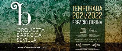 Cartel de la temporada 2021-2022 de la Orquesta Barroca de Sevilla