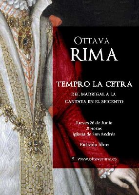 Concierto: Tempro la cetra de Ottava Rima en San Andrés de Sevilla