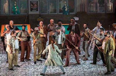 Foto promocional de la ópera Capuletos y Montescos (I Capuleti e i Montecchi)