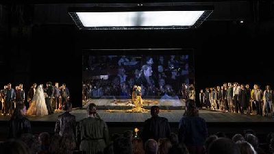 Foto promocional de la ópera Nabucco