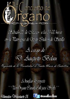Concierto de órgano en la iglesia de San Isidoro de Sevilla