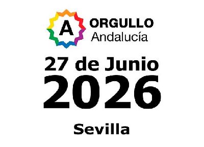 Cartel del orgullo LGTBI en Sevilla 2026