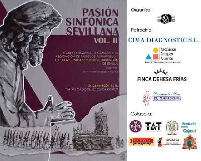 Cartel del concierto Pasión Sinfónica Sevilla Vol. II