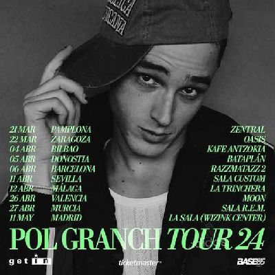 Cartel de la gira Pol Granch Tour 24 dePol Granch