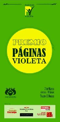 Premio Páginas Violeta en La Imperdible de Sevilla