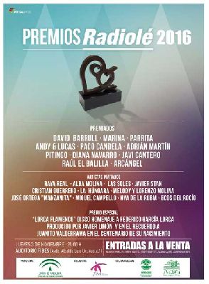 Gala Premios Radiolé en Fibes Sevilla 2016