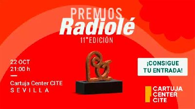 Cartel de la undécima edición de la Gala de Entrega de los Premios Nacionales de Radiolé