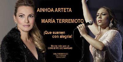 Cartel de ¡Qué suenen con alegría! con Ainhoa Arteta y María Terremoto