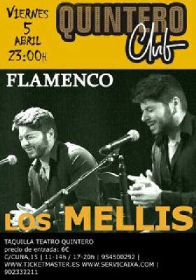 Concierto: Los Mellis en el Quintero Club de Sevilla