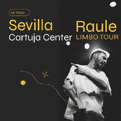 Cartel de Raule en el Cartuja Center de Sevilla 2023