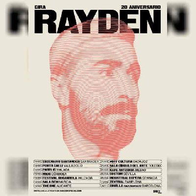 Cartel de la gira 20 aniversario de Rayden