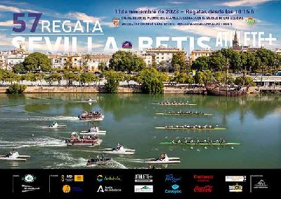 Cartel de la 57 Regata Sevilla - Betis 2023