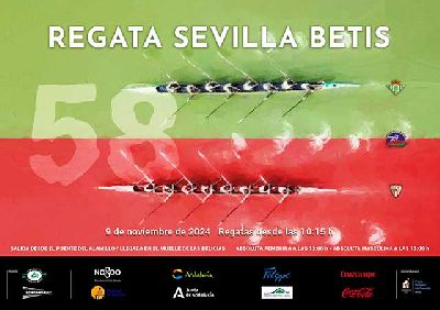 Cartel de la 58 Regata Sevilla - Betis 2024