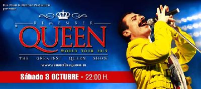 Concierto: Remember Queen World Tour 2015 en Custom Sevilla