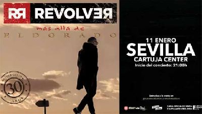 Cartel del concierto de Revólver en el Cartuja Center de Sevilla 2026