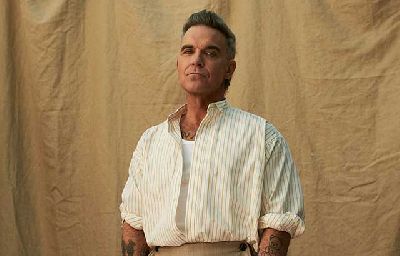 Foto promocional de Robbie Williams