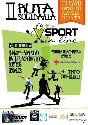 II Ruta Solidaria sobre patines Sport in line Sevilla