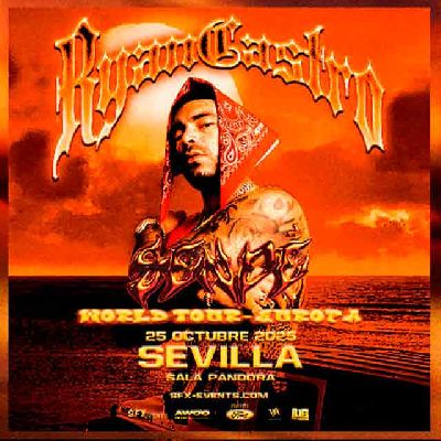 Cartel del concierto de Ryan Castro en Pandora Sevilla 2025