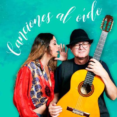 Foto promocional de Canciones al oído de Sandra Carrasco y José Luis Montón