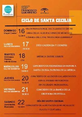 Ciclo de Santa Cecilia del CPM Francisco Guerrero Sevilla