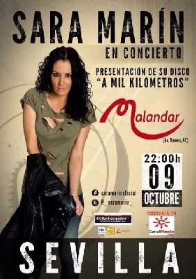 Concierto: Sara Marín en Malandar Sevilla
