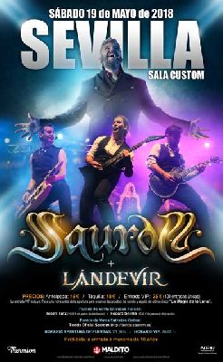 Concierto: Saurom y Lándevir en Custom Sevilla 2018