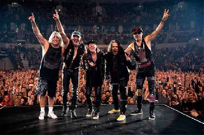 Foto promocional del grupo Scorpions
