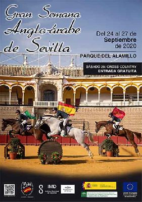 Cartel de la Gran Semana Anglo-Árabe de Sevilla 2020