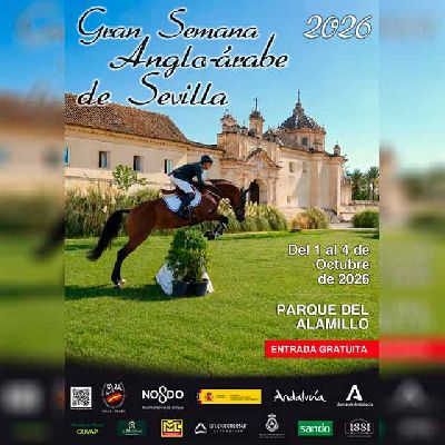 Cartel de la Gran Semana Anglo-Árabe de Sevilla 2026
