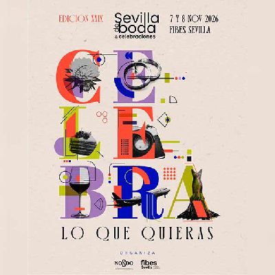 Cartel de la vigésima novena edición Sevilla de Boda y celebraciones en Fibes Sevilla