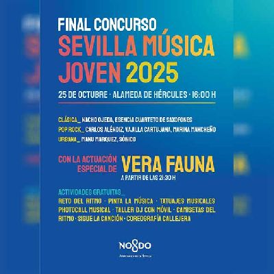 Cartel de Sevilla música joven 2025