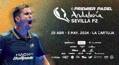Cartel del Sevilla Premier Padel P2 en Sevilla 2024