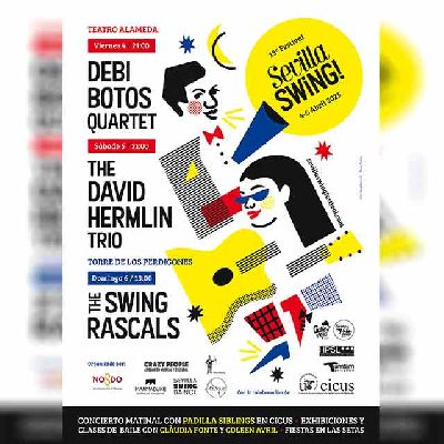 Cartel de la décima tercera edición del Festival Sevilla Swing! 2025