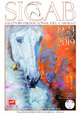 Cartel del Salón Internacional del Caballo (SICAB) en Fibes en Sevilla 2019