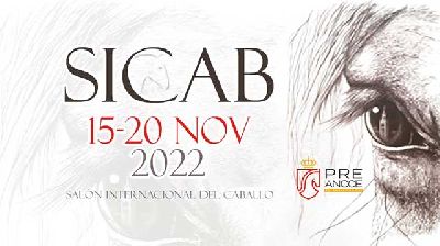 Cartel del Salón Internacional del Caballo (SICAB) en Fibes en Sevilla 2022