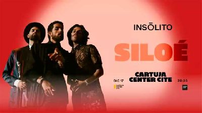 Cartel del concierto de Siloé en el Cartuja Center de Sevilla 2025